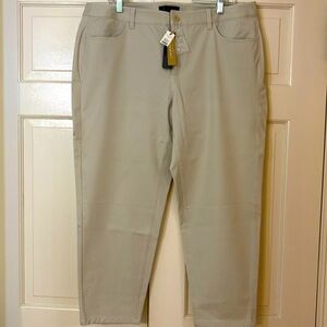 Khaki pants, Talbots, 16W, khaki